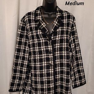 Patrick Christopher Plaid Sweater